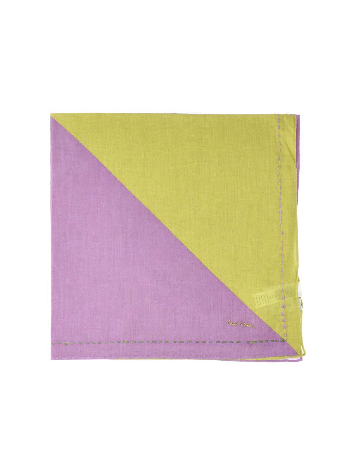 PAUL SMITH Cotton Scarf - Yellow - Image 1 of 3