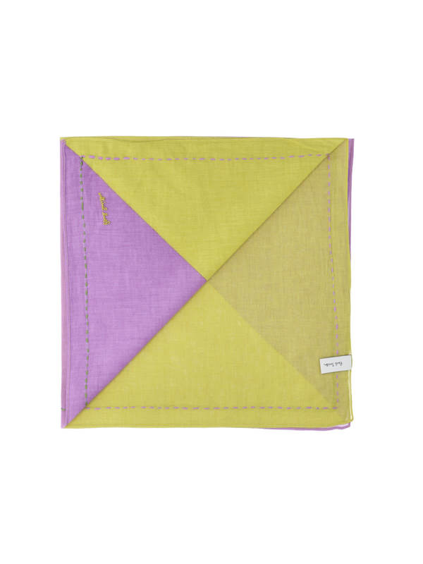 PAUL SMITH Cotton Scarf - Yellow