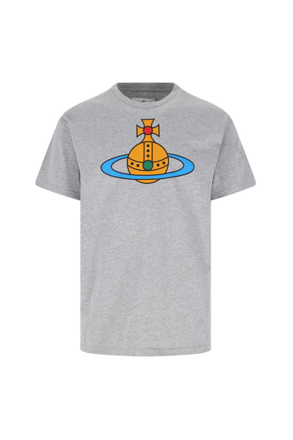 Vivienne Westwood Orb T-Shirt - Gray
