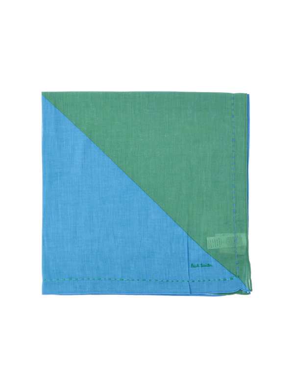 PAUL SMITH Cotton Scarf - Green