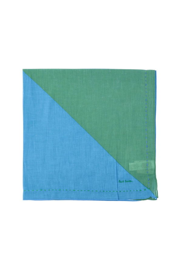 PAUL SMITH Cotton Scarf - Green