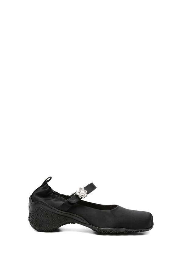 Simone Rocha Embellishment Strap Boots - Black
