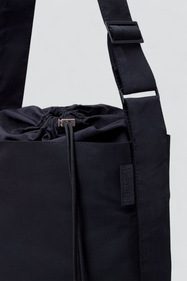 Kaan Black Nylon Crossbody Bag