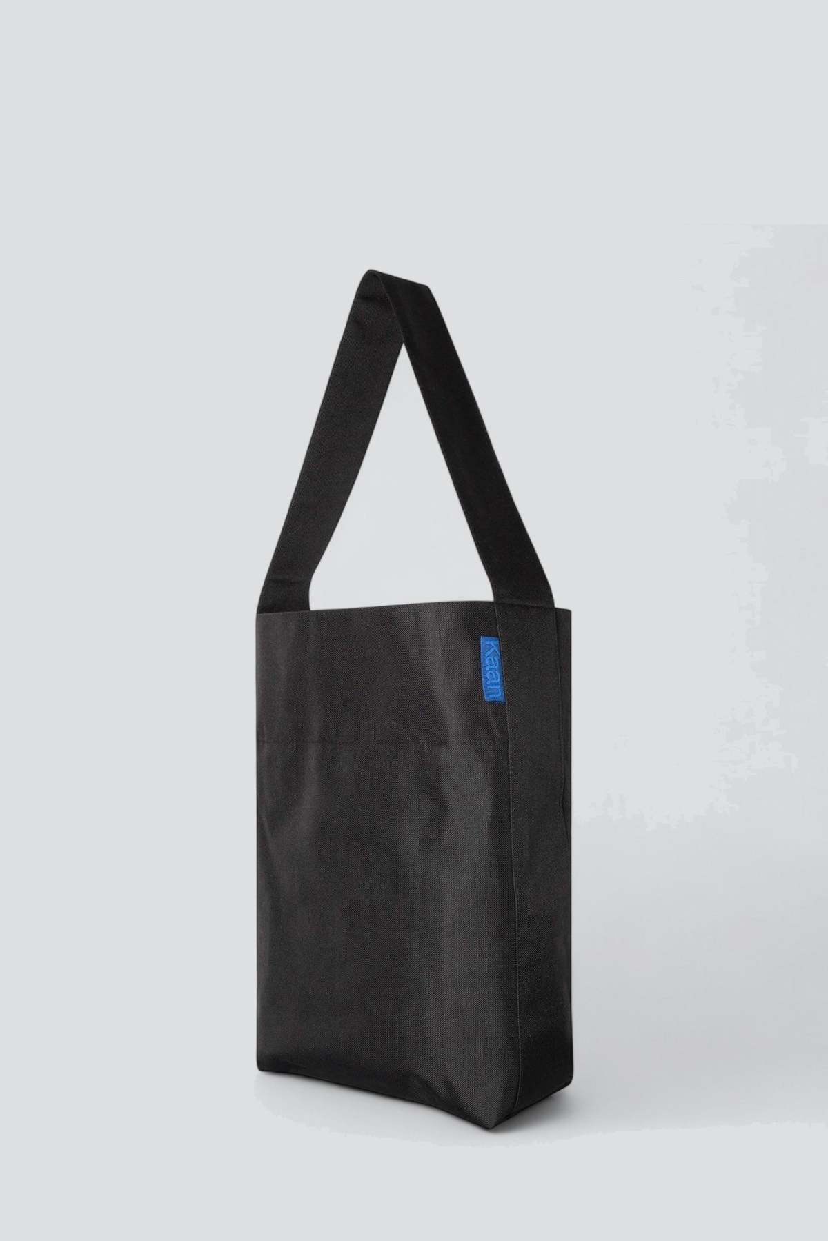 Kaan Black Water Repellant Midi Bucket Tote - Image 1 of 3