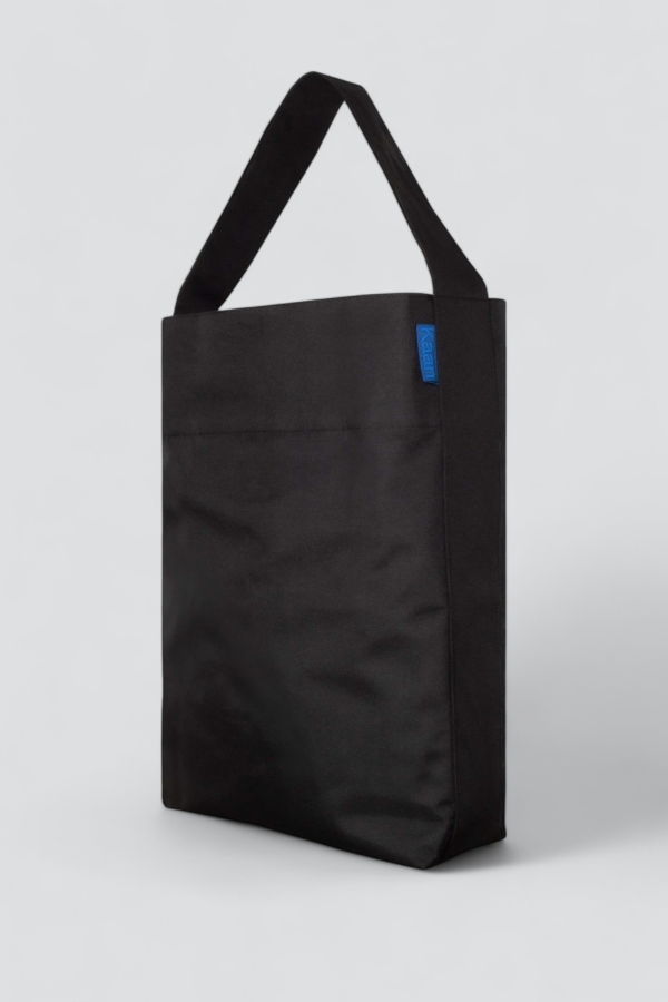 Kaan Black Waterproof Canvas Bucket Tote