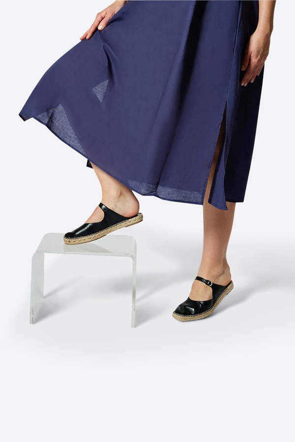 "INTENTIONALLY __________." Reports Slip On Espadrille