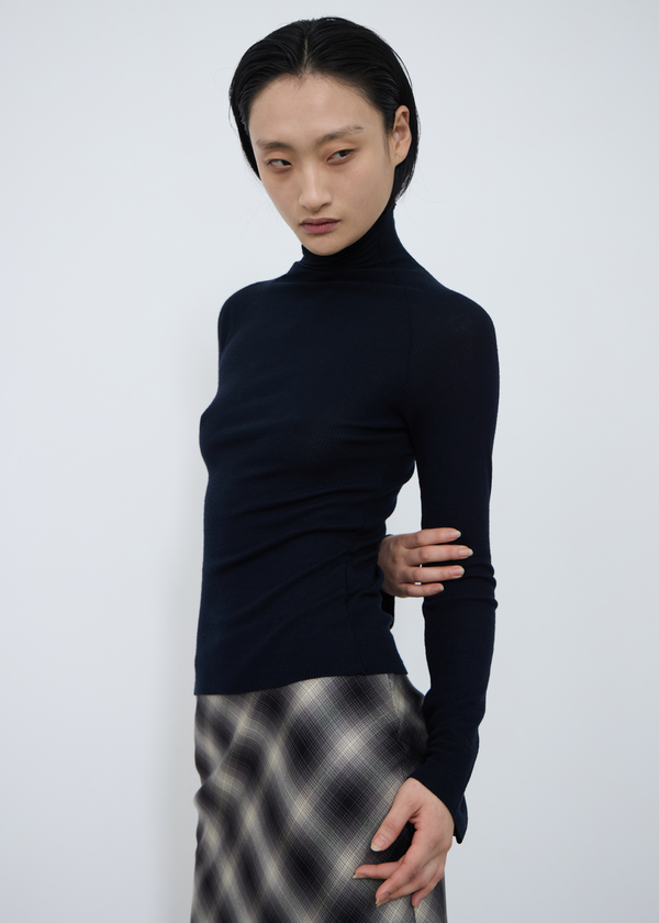 permanent vacation Dissolve Wool Turtleneck