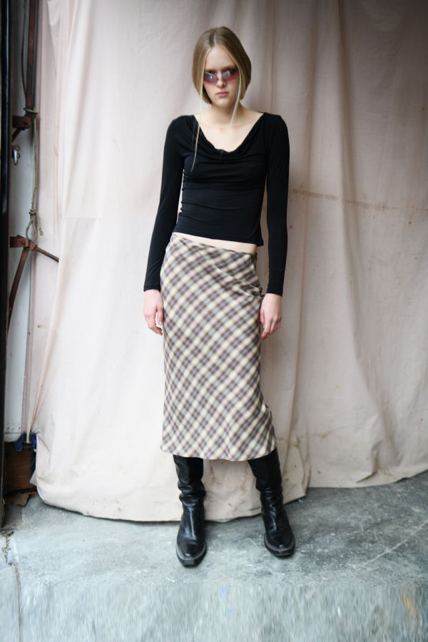 Permanent Vacation Enmesh Skirt