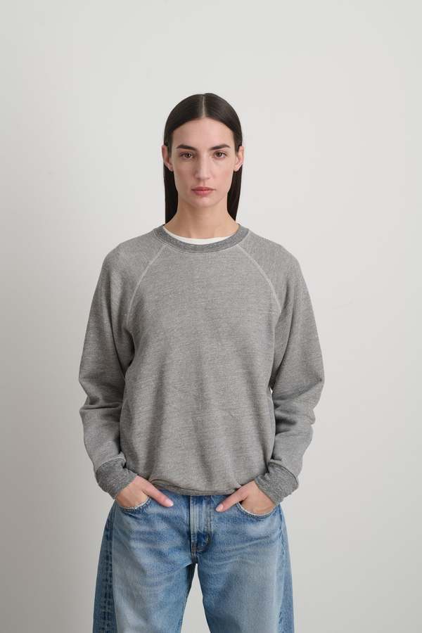 B Sides Crewneck Sweatshirt - Heather Grey