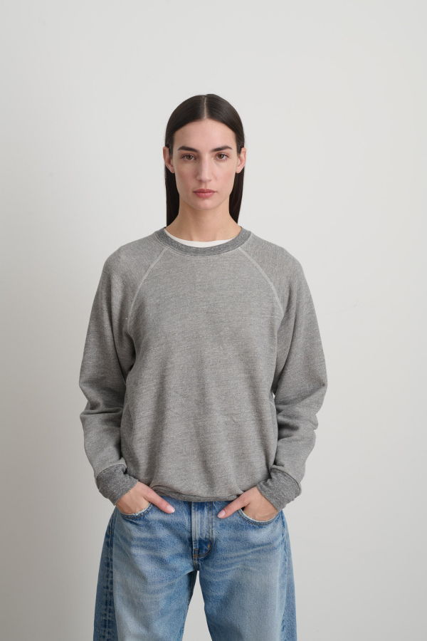 B Sides Crewneck Sweatshirt - Heather Grey
