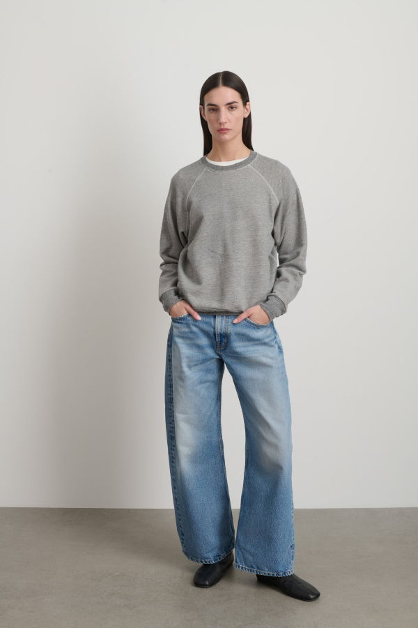 B Sides Crewneck Sweatshirt - Heather Grey