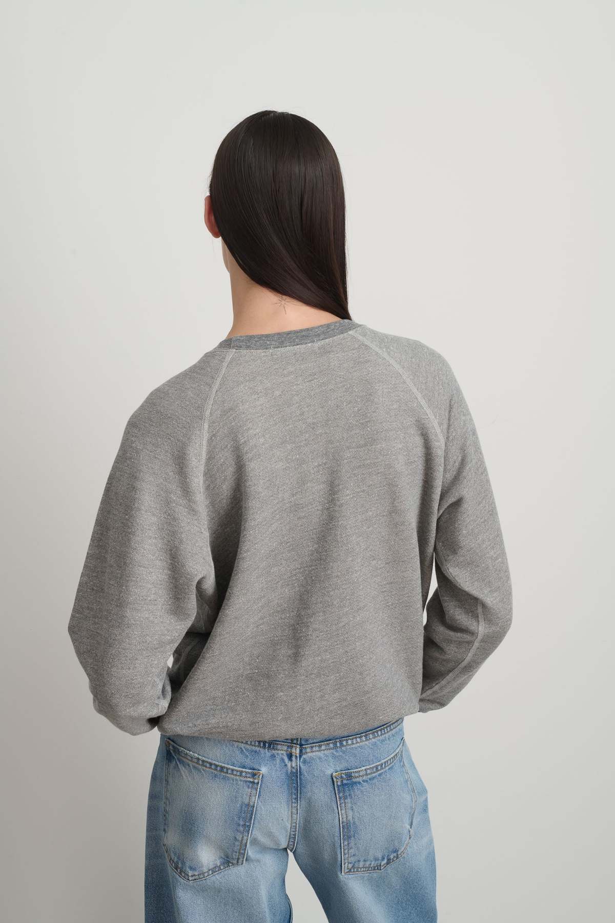 B Sides Crewneck Sweatshirt - Heather Grey - Image 5 of 6