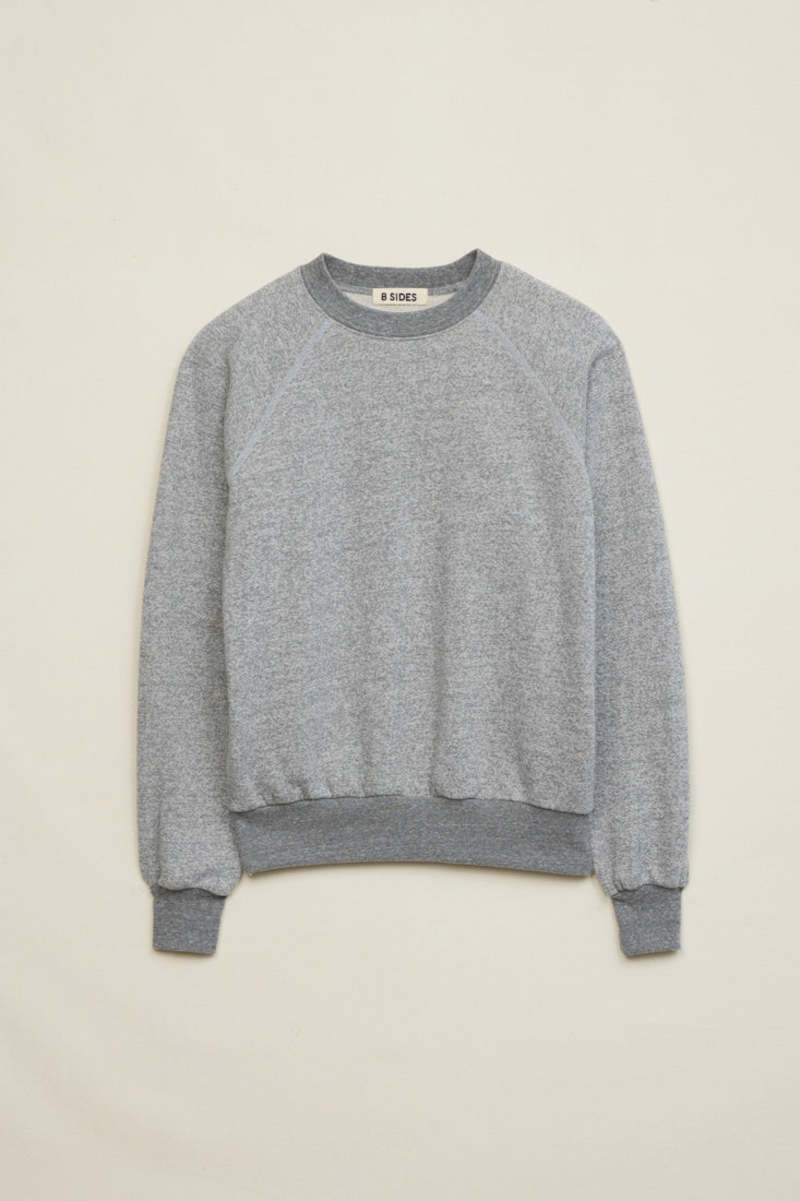 B Sides Crewneck Sweatshirt - Heather Grey