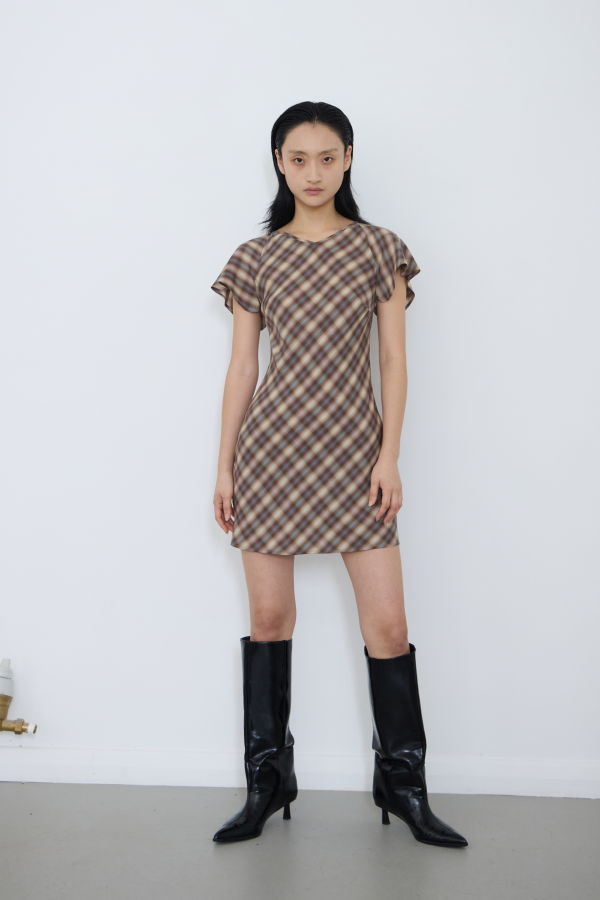Permanent Vacation Enmesh Minidress