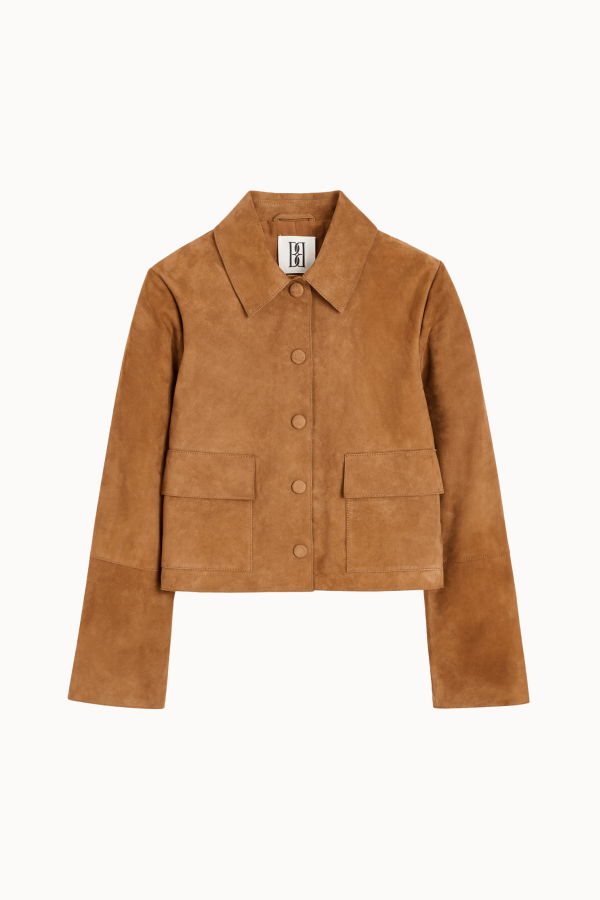 By Malene Birger Annie Suede Jacket - Rusty Sand