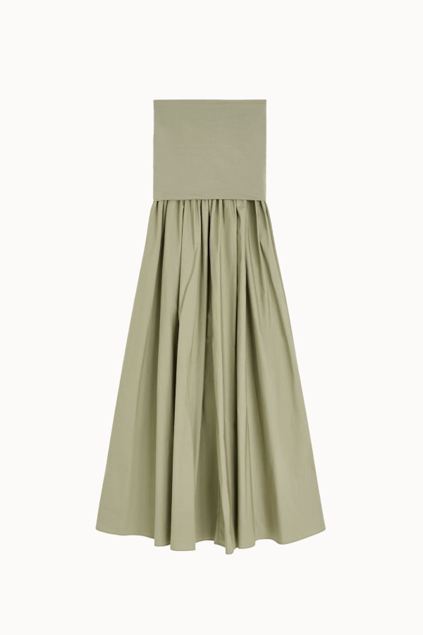 By Malene Birger Marc Dress - Deep Lichen Green