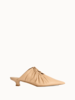 By Malene Birger Masey Leather Mules - Light Sand - Thumbnail 1