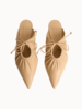 By Malene Birger Masey Leather Mules - Light Sand - Thumbnail 4