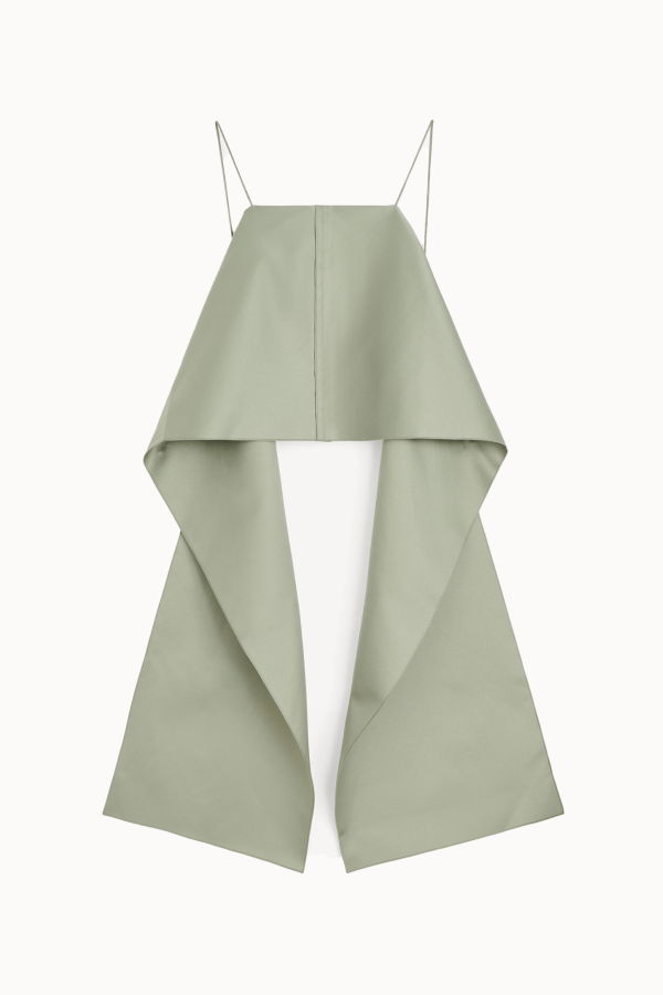 By Malene Birger Trinola Top - Deep Lichen Green