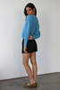 Callahan Poppy Cardigan - Capri Blue - Thumbnail 5