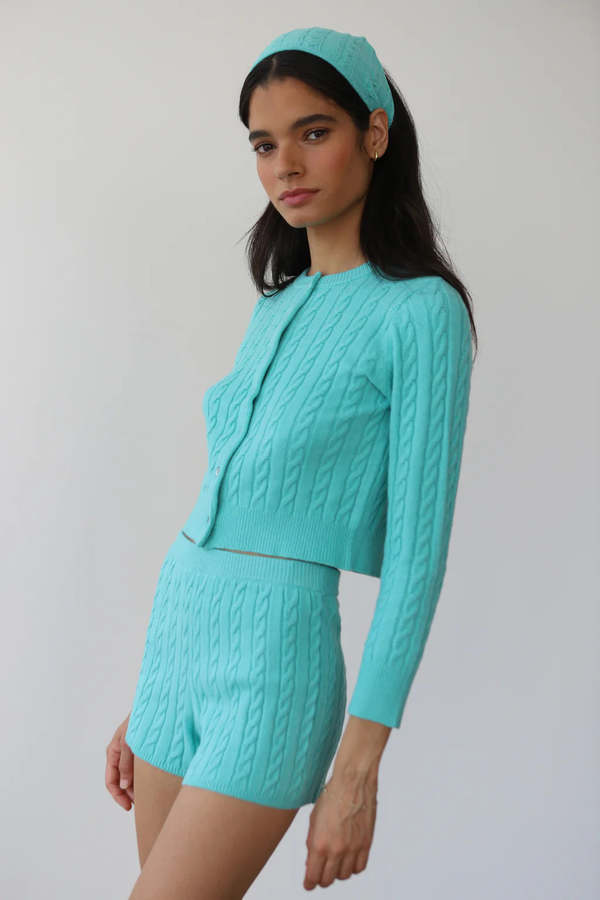 Callahan Valerie Headscarf - Capri Blue