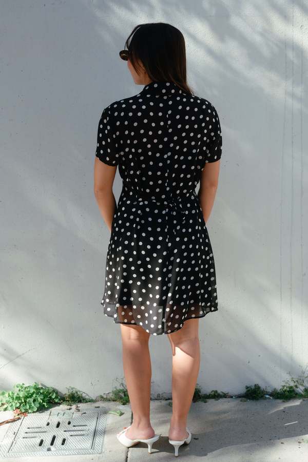Whimsy + Row Ronnie Dress - Black