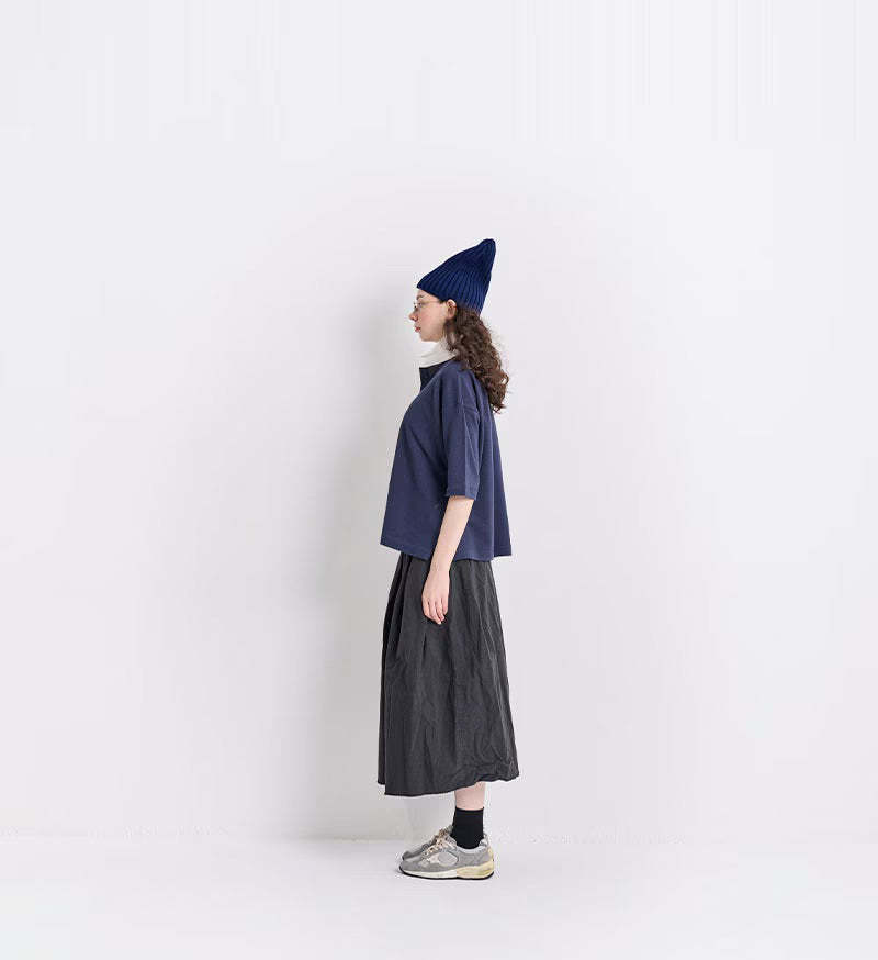 Veritecoeur Cotton Linen Polo Shirt