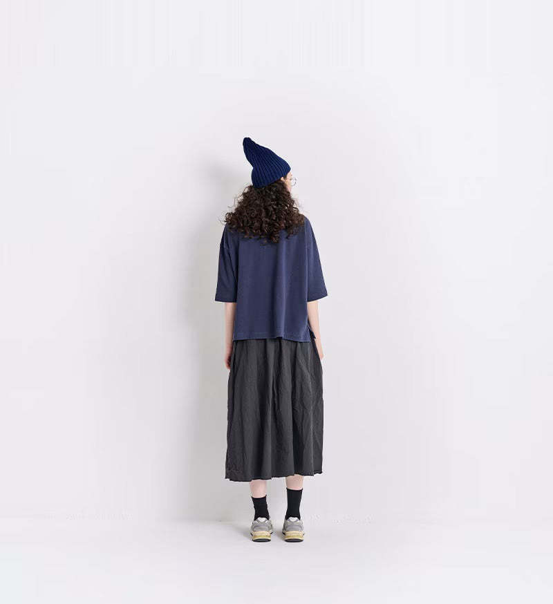 Veritecoeur Cotton Linen Polo Shirt