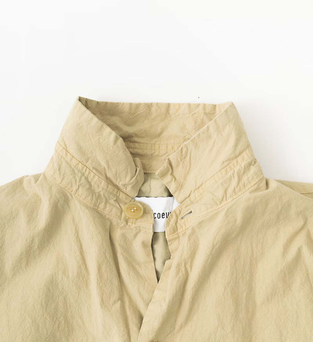 Veritecoeur Garment-Dyed Shirt Jacket - Image 7 of 7