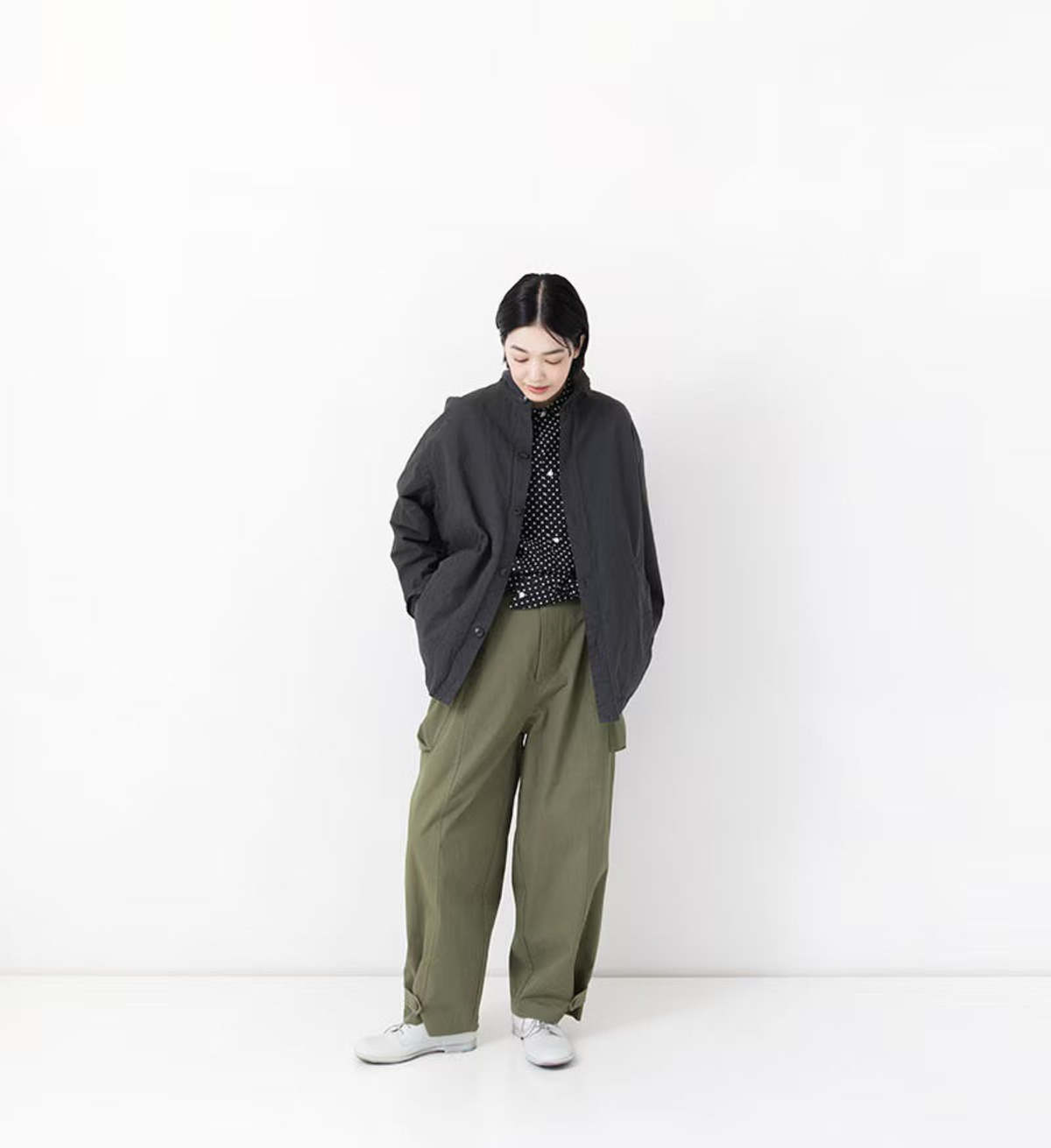 Veritecoeur Garment-Dyed Shirt Jacket - Image 2 of 10