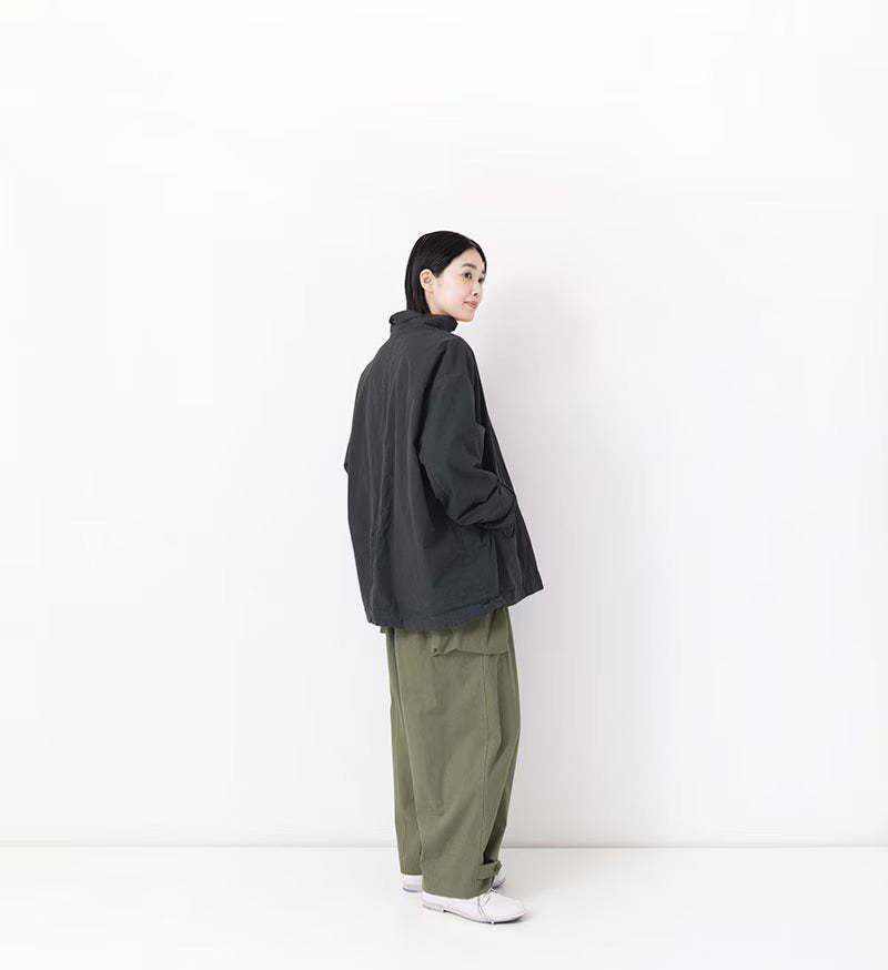Veritecoeur Garment-Dyed Shirt Jacket