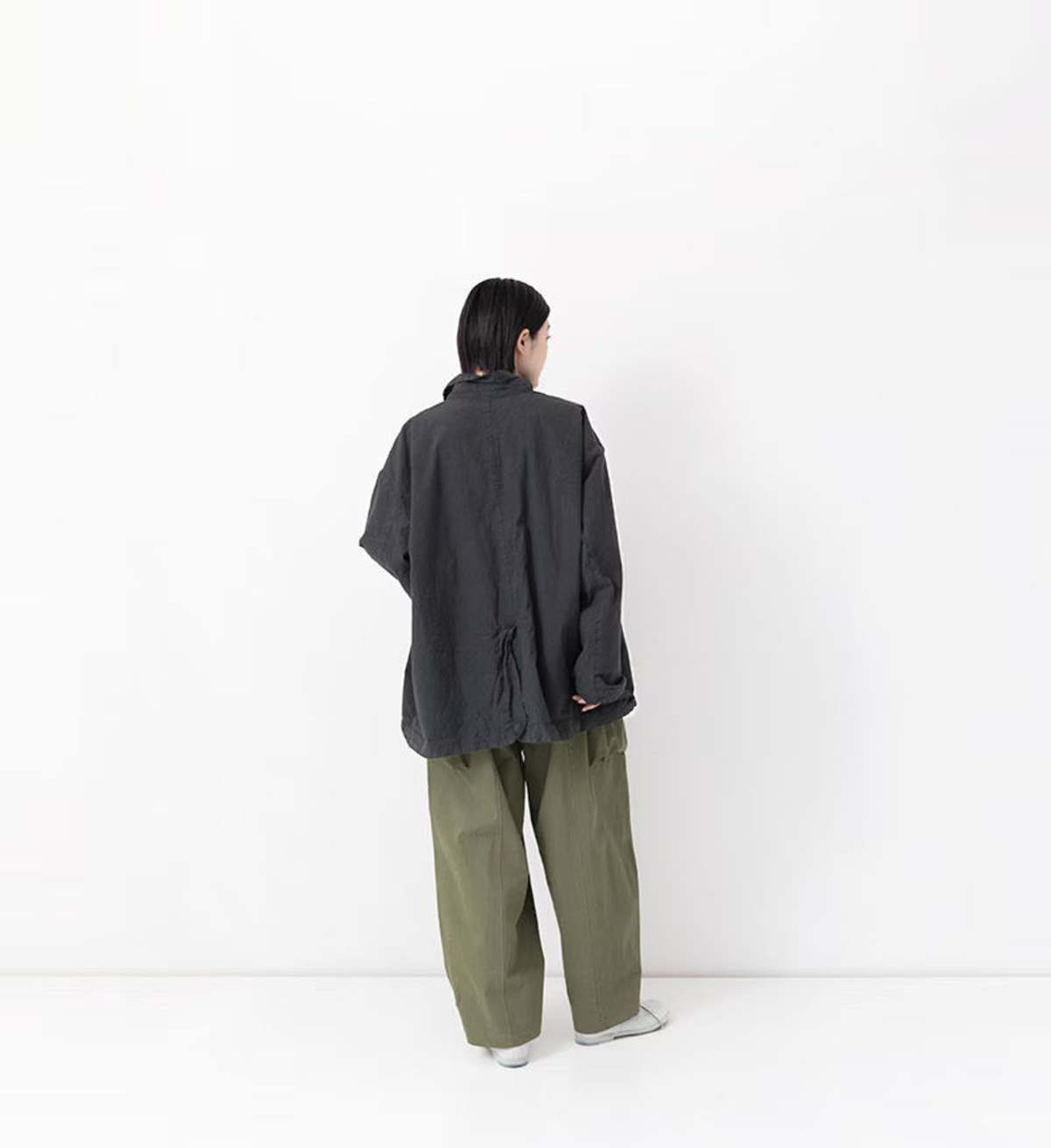 Veritecoeur Garment-Dyed Shirt Jacket - Image 4 of 10