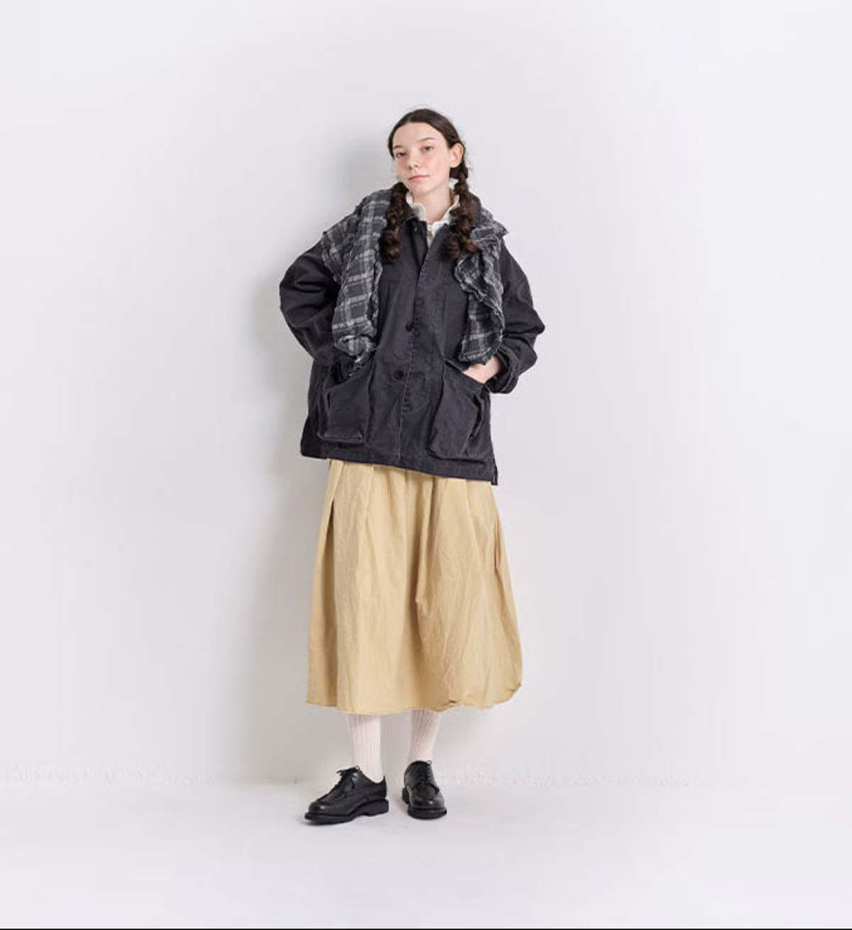 Veritecoeur Garment-Dyed Work Jacket - Image 1 of 4