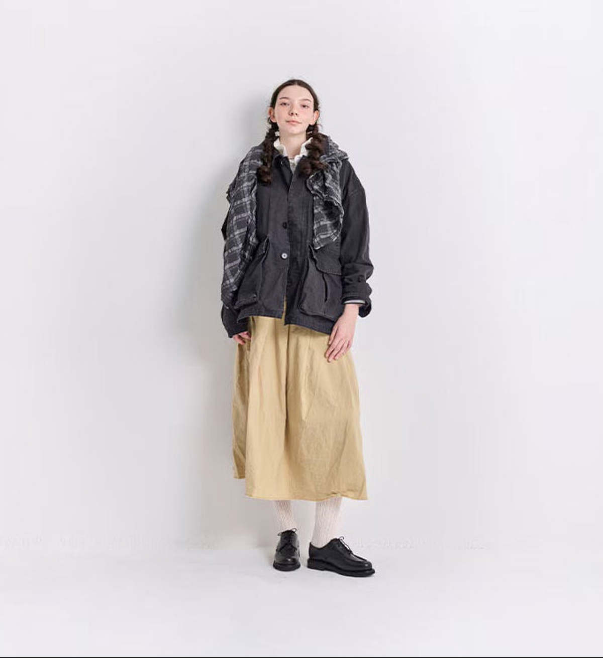 Veritecoeur Garment-Dyed Work Jacket - Image 2 of 4