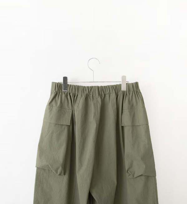 Veritecoeur Peach Skin Cargo Pants