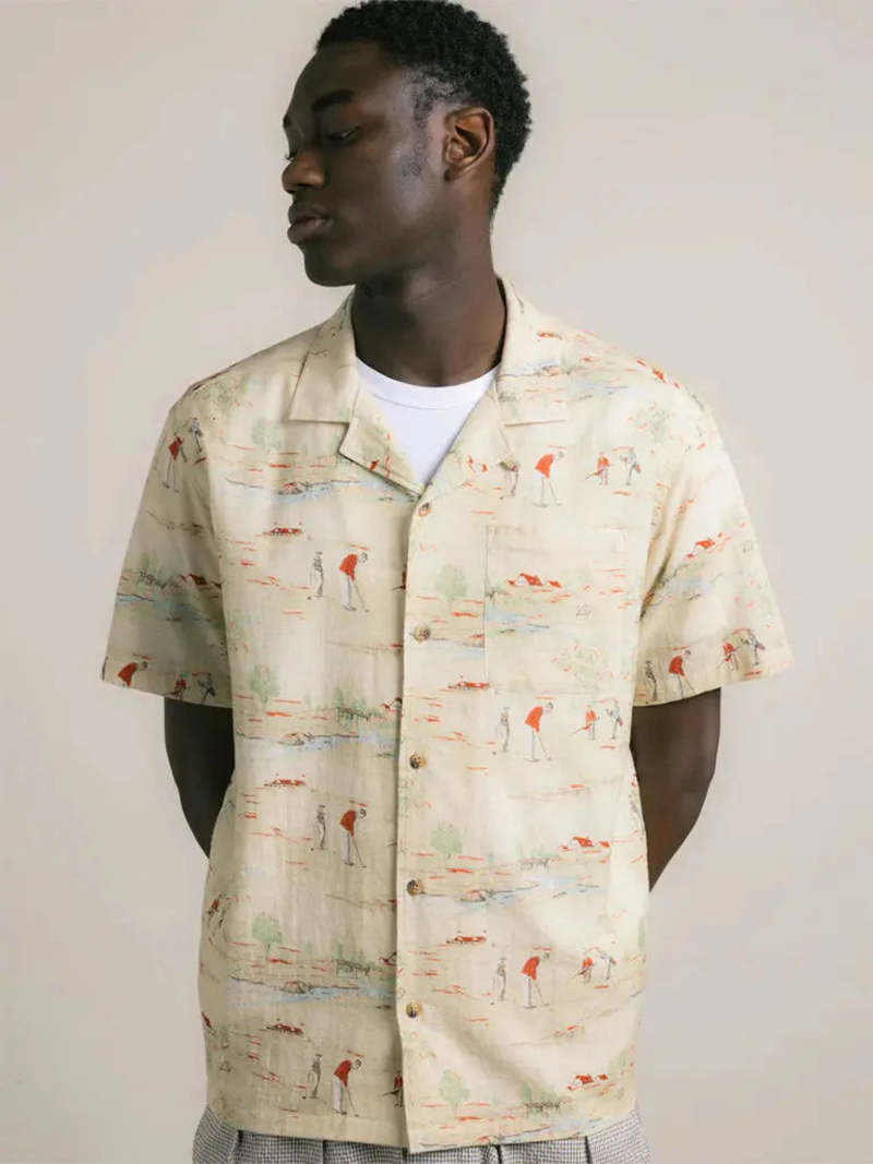 Kestin Crammond Shirt Golf Print