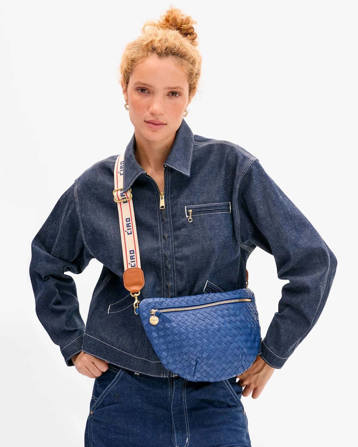 Clare V. Grande Woven Fanny Pack - Image 4 of 4