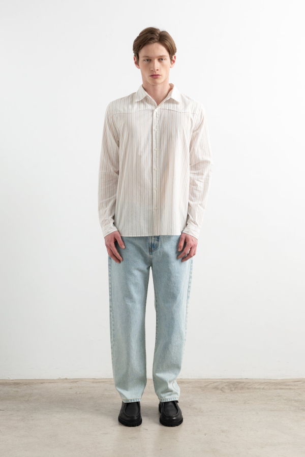 Edmmond Studios Avail Jeans - Light Wash Denim