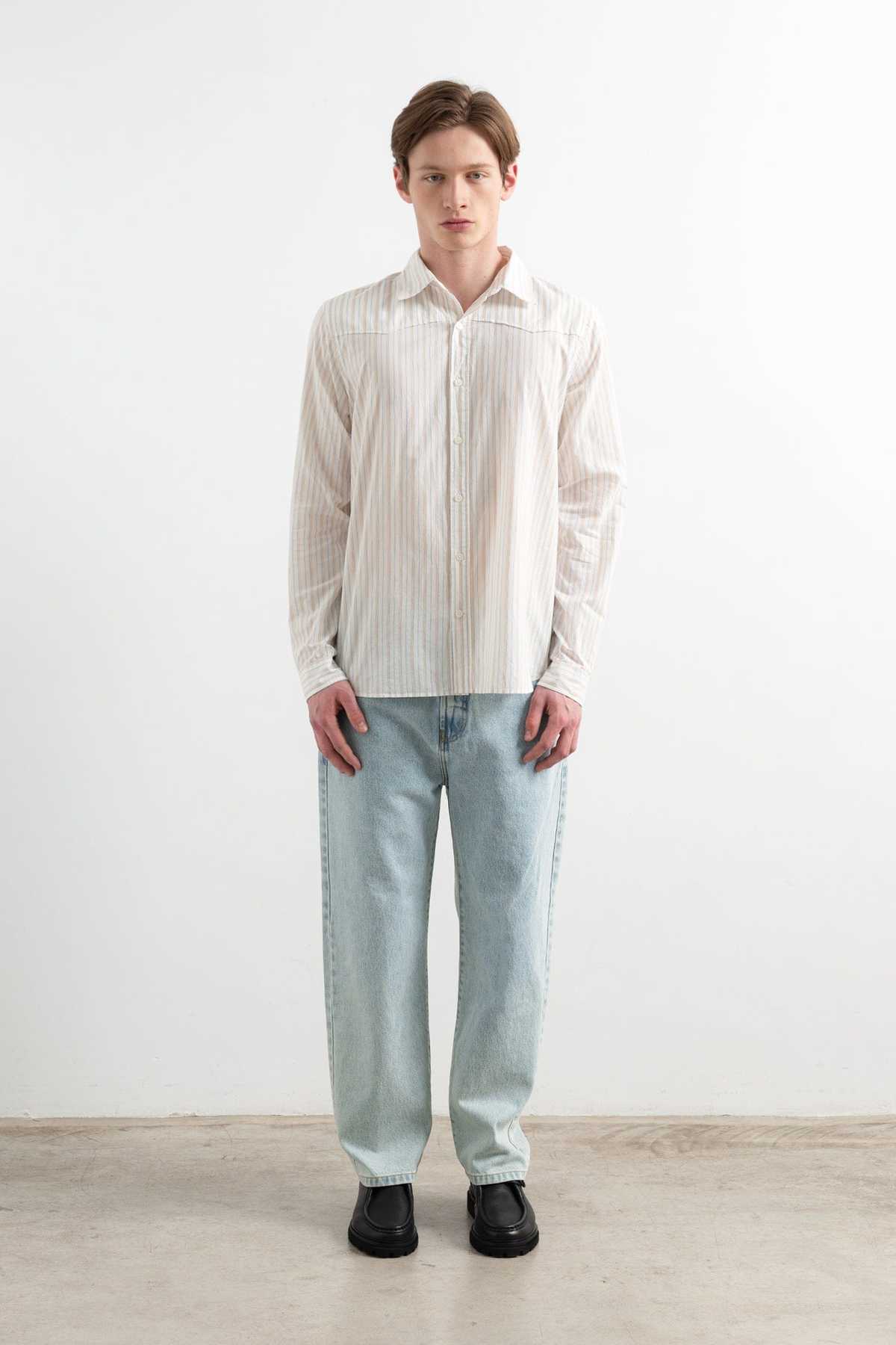 Edmmond Studios Avail Jeans - Light Wash Denim - Image 1 of 5