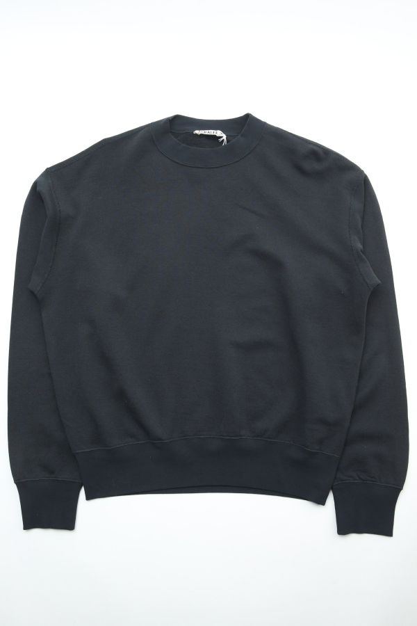 Auralee High Twist Light Sweat P/O Sweatshirt