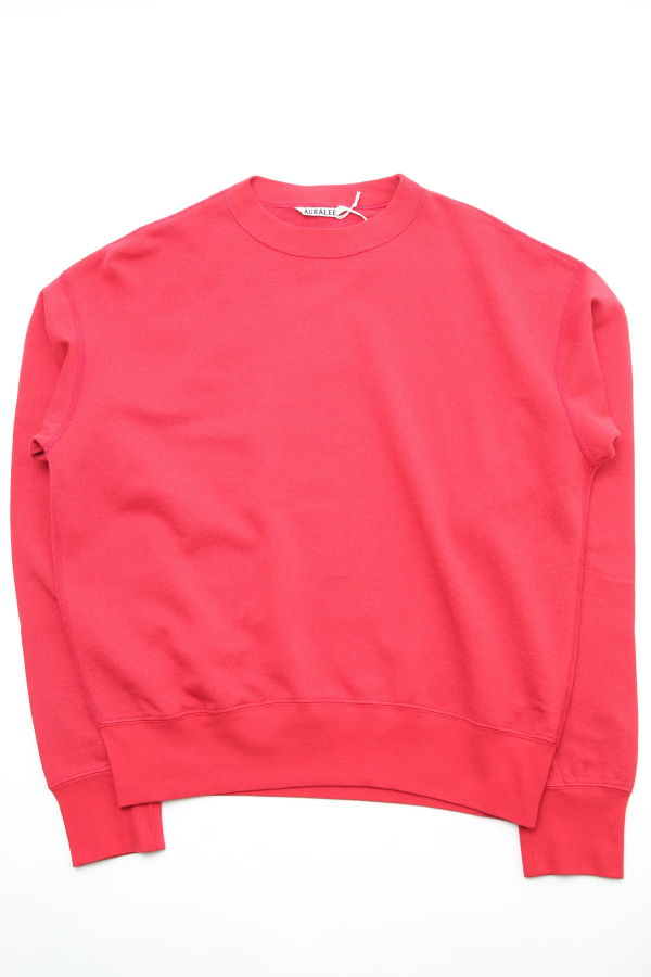 Auralee High Twist Light Sweat P/O Sweatshirt