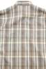 Auralee Super Fine Tropical Wool Check Half-Sleeved Shirt - Brown - Thumbnail 8