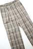 Auralee Super Fine Tropical Wool Check Two-Tuck Slacks - Thumbnail 8