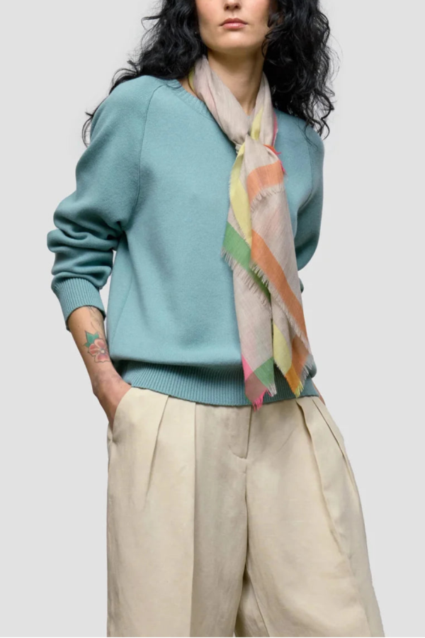 Begg x Co Wispy Alyssa Scarf - Beige