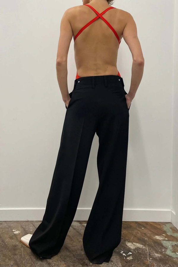 Beaufille Wide Leg Pleated Trousers