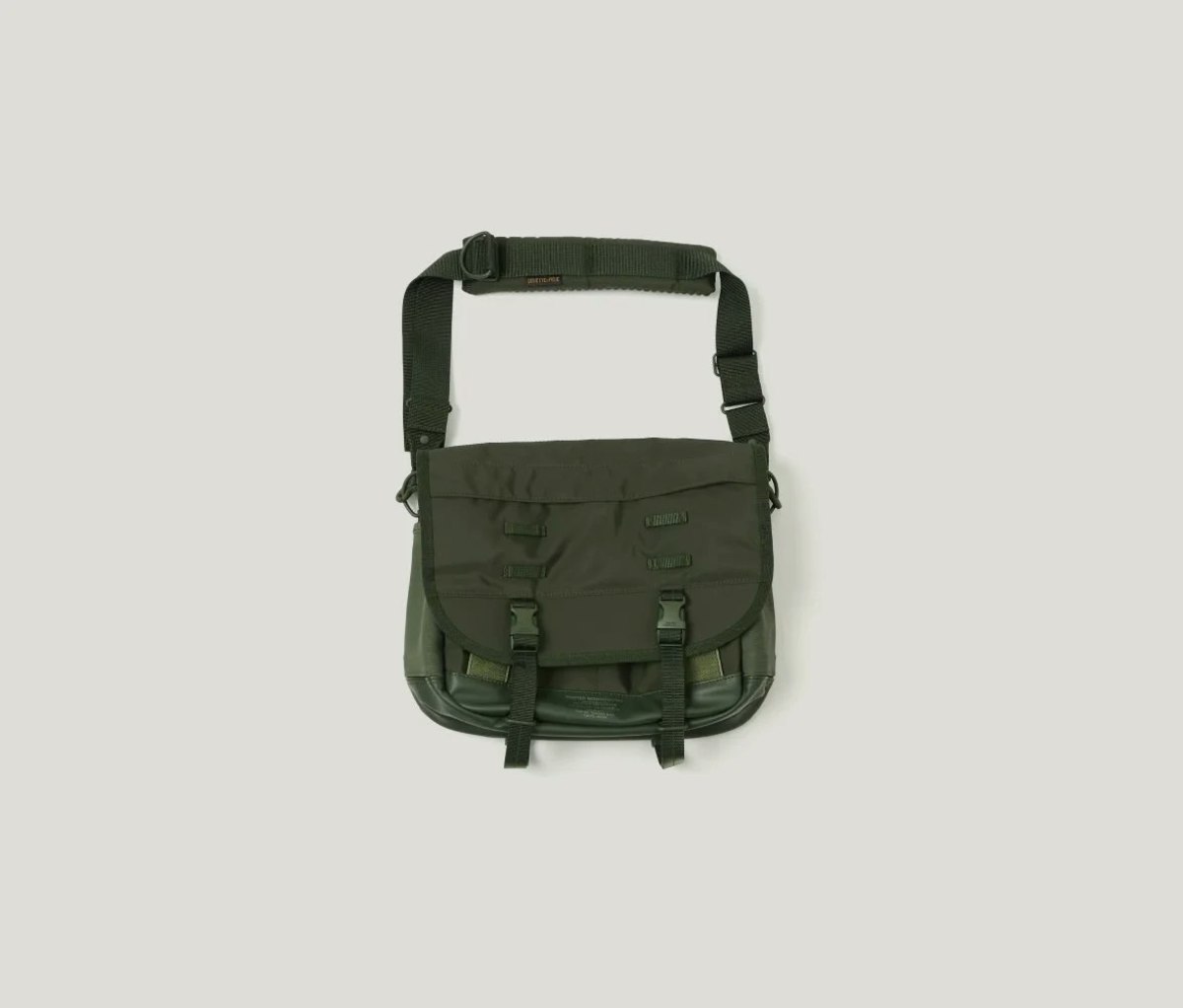 Porter-Yoshida Monochrome Messenger Bag - Olive - Image 1 of 5
