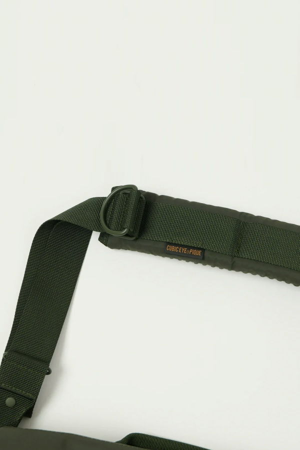 Porter-Yoshida Monochrome Messenger Bag - Olive