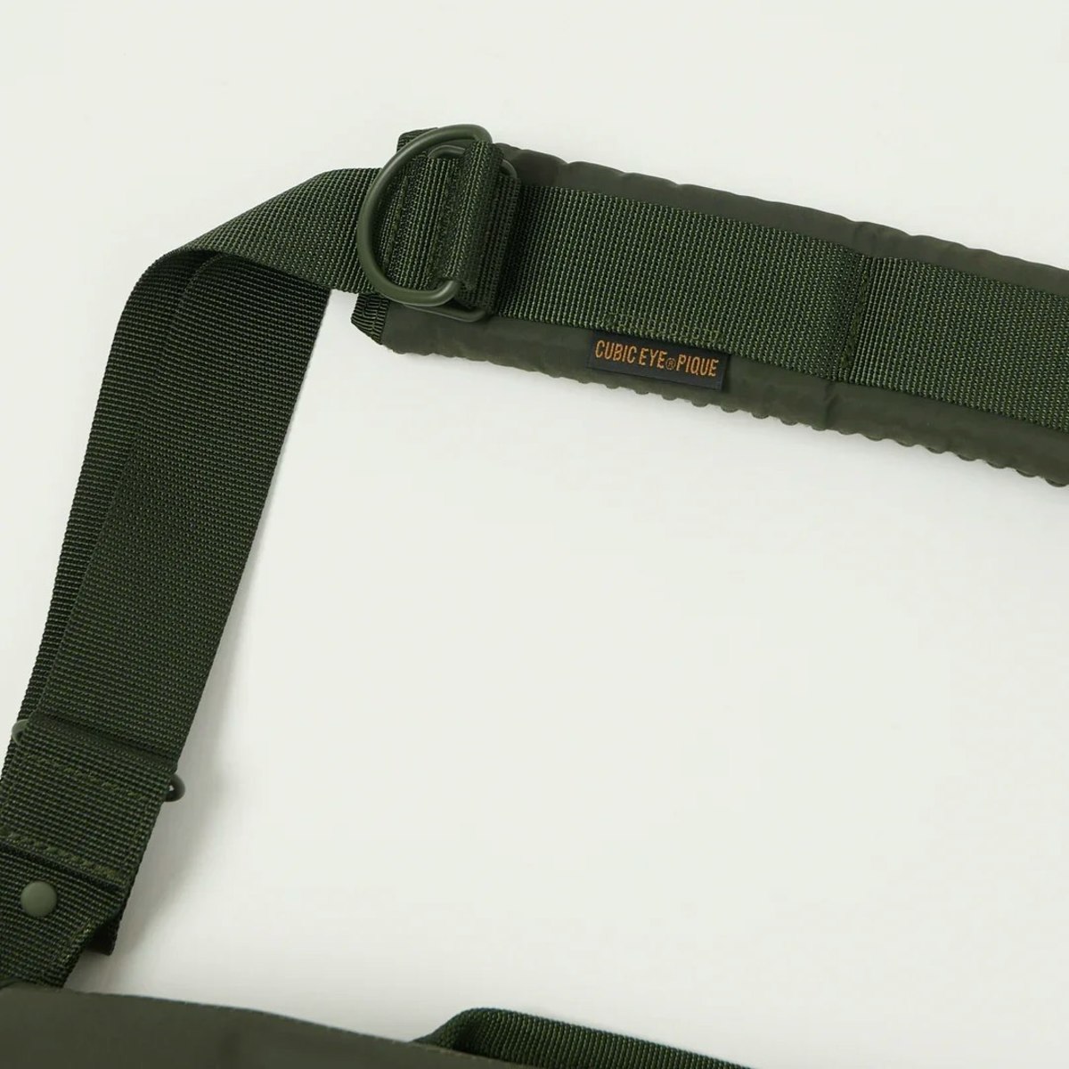 Porter-Yoshida Monochrome Messenger Bag - Olive - Image 2 of 5