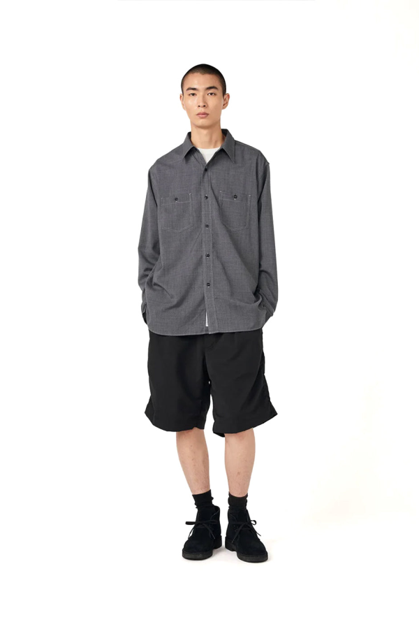 Nanamica Alphadry Double Pleat Shorts - Black