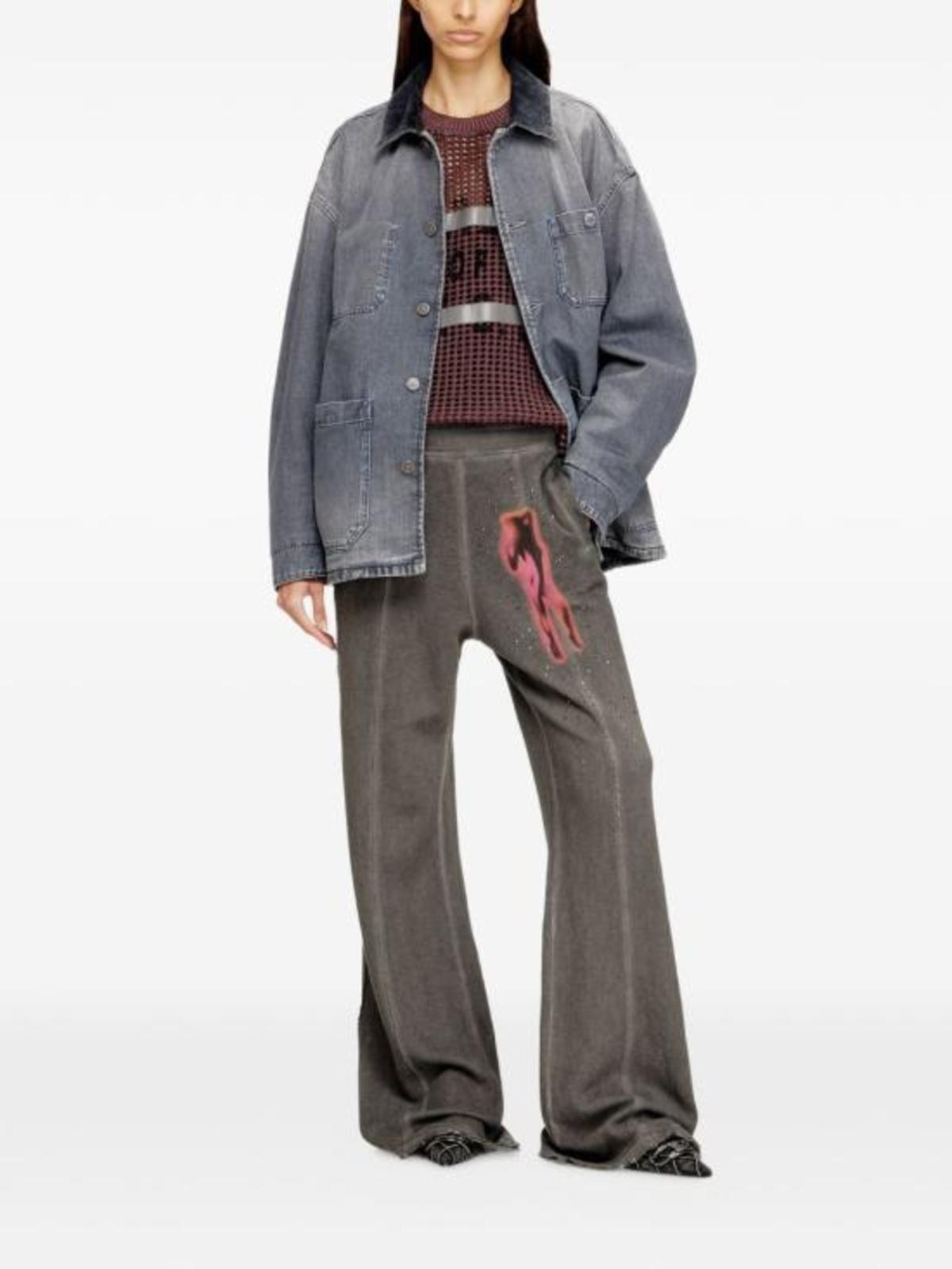 DIESEL Denim Jacket - Gray - Image 2 of 6